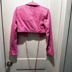 ZARA  cropped blazer. Waist tie details. Size XS. EUC Photo 5