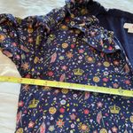 Never worn: Boden navy blue British theme blouse w/ British flag and royal crown Size 8 Photo 10