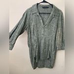 100% Cotton Forest Green Shirt with Pockets Size M Photo 0