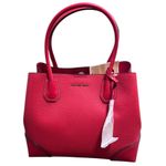 Michael Kors NWT 🏷️ Mercer Gallery Medium Leather Satchel | Sea Coral Photo 1