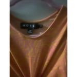 Mote Revolve Orange Ruched Mini Dress Size Small‎ Designer Minidress Bodycon Photo 2