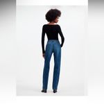 Madewell  Women’s Tapered Denim Trousers High Rise Jeans Size 26 Photo 2