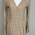 Brandy Melville  Floral Wrap Long‎ Sleeve Mini Dress Photo 0
