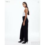 Madewell  $148 The Perfect Vintage Wide-Leg Black Wash Jeans Size 26T Photo 2