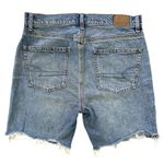 American Eagle Women’s Skater Denim Shorts No Stretch Bermuda Jorts Size 2 Photo 1