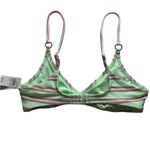 Aerie  High Shine Ribbed Scoop Neck Bikini Top Photo 1