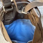 Baggallini Baggalini Brown/Tan Long Shoulder Strap Travel Convenience Bag Photo 4