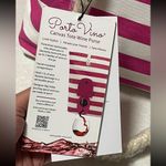 Proto Vino Pink and White Striped Women's Bag Photo 10