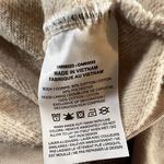 Nike Club Fleece Hoodie Beige Pullover Sweatshirt XS Kangaroo Pocket Logo Photo 3