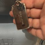 Coach Bag Shoulder Leather Blue Photo 7