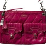 Coach Poppy Liquid Gloss Hippie Crossbody Shoulder Bag Hang Tags - Hot Pink Y2K Photo 0