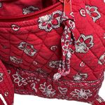 Vera Bradley Vintage Red Bandana Mini Backpack Cotton with Drawstring Photo 11