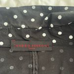 Sandro Ferrone Black Polka Dot Pants Size 4 Photo 1