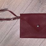 Montana West  Western Red Leather Envelope Wristlet NWT Photo 0