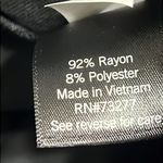 Vera Wang Simply Vera  Black Women's Shorts NWT Photo 5