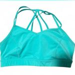 Xersion Blue Strappy Sports Bra Moisture-Wicking Photo 0