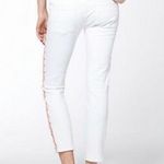 Lucky Brand White Jeans with embroidered trim Photo 2