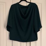 Dark Green Flowy Top Size L Photo 1