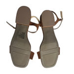 LC Lauren Conrad  Obsidian 7 chocolate Block Heel Sandal ankle strap memo…​ Photo 4