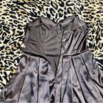 Formal mini dress Gray Size 12 Photo 2
