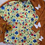 Bobbie & Brooks Vintage 90s spring cottagecore Floral button Shirt Photo 9