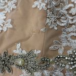 City Triangles Nude Formal Sleeveless Mermaid Dress Photo 4