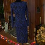 Soft body con dress geometric print stretch Photo 13