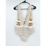 River Island  Peplum Swimsuit in White ASOS 10 Bridal Lace Photo 3