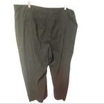 Torrid Plus Size 26 Black Linen Wide Leg Career Business Work Pant Photo 5