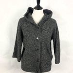 Cambridge‎ Dry Goods Alpaca Wool Blend Cardigan Black Size M Photo 0