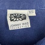 Johnny Was  Collection - blue button down top Photo 4