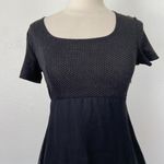 Rampage Vintage 90s Black Sparkle Babydoll Dress Photo 3