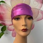 Handmade pink floral hat. This hat was made for the stage in the theater. Photo 9