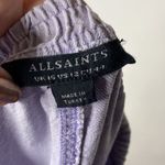 ALLSAINTS Frieda Denim Pants Cargo Women's 12 Washed Purple Grunge Trousers Photo 6