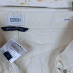 Citizens of Humanity Jeans Womens 27 Gaucho Wide Leg Barrel Ecru Marzipan Wash Photo 7