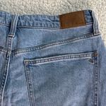Madewell The Curvy Perfect Vintage Jean Distressed Light Blue Boyfriend Fit Photo 8