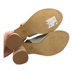 Anthropologie New Tracy Gray Suede Peep Toe Sling Back Heels-7.5 Photo 5