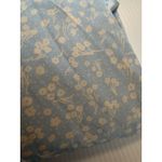 Milkmaid Dress Tallulah Blue White Floral Midi Sz M Cottagecore Peasant Kutumai Size M Photo 13