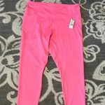 Crown & Ivy  athletic pants. New. Size XL bright pink. Has pockets. Leggings Photo 0