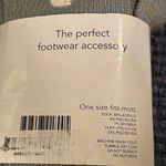 Simply Noelle  Boot Socks Knubby Knit blue gray NEW Photo 4