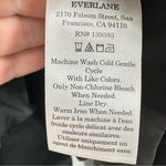 Everlane  The‎ Tencel Sleeveless Longline Blazer Vest Belted Black Size 14 NWT Photo 7