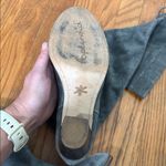 Splendid Anthropologie Darcie Knee Boots Leather Grey size 8 Photo 4