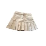 Wild Fable Pleated Mini Skirt Size 14 Cotton Blend Academia NWT Photo 1