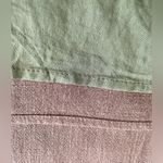 LuLu’s Linen Blend Olive Green Women's Dress Size M Photo 4