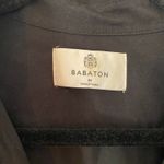 Babaton  Black Button Down Shirt Utility Military Minimalist Women's size Medium Photo 2