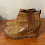 Sorel Joan Of Arctic Wedge II Chelsea Boot Camel Brown 1808551224 Size 7.5 Photo 0