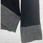 Maria Cher Sweater 1/US S Black Gray Colorblock Angora Wool Cowl Neck Argentina Photo 9