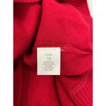 Roz & Ali Women's Dark Pink Cowl Neck Sweater Top Photo 3