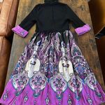 Bebe 90’s cutout paisley print dress Photo 4