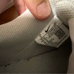 Nike  Court Vision Women’s All White‎ Sneaker Shoe Leather Low Top cd5434-100 W9 Photo 5